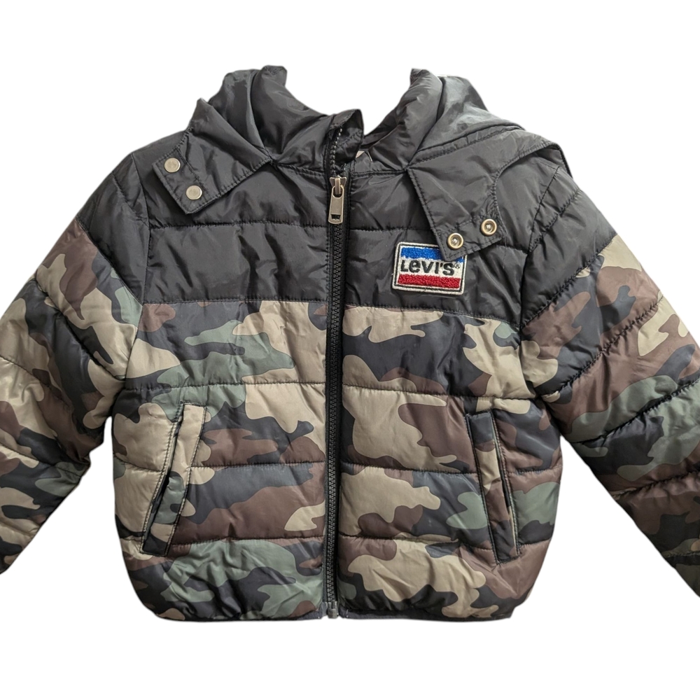 Levi's Camo Puffer Jacket